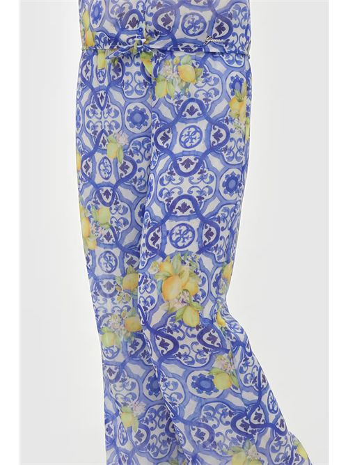 Pantaloni palazzo in chiffon GUESS | J6GB01WA2T0/P7YG